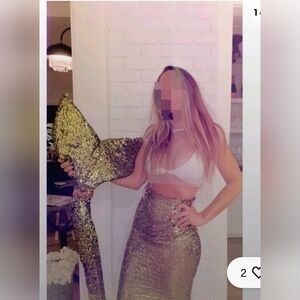 Halloween costume mermaid